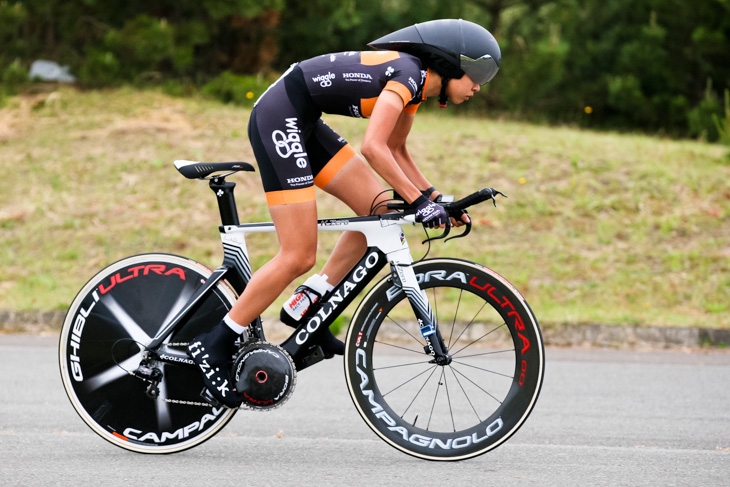 タイトル奪取を狙う萩原麻由子(Wiggle Honda)