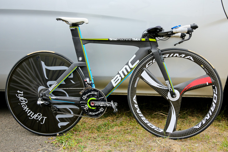 與那嶺恵理(チームフォルツァ!)のBMC・タイムマシーンTM01