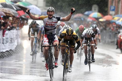 ドイツ アンドレ・グライペル(ロット・ベリソル)が優勝