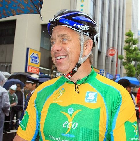 特別名誉ライダーを務めるグレッグ・レモン氏