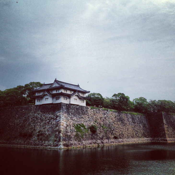 17:00 19km/374km Instagramを意識して、少し寄り道して大阪城。