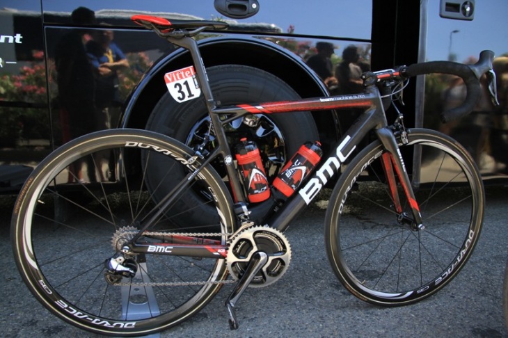 カデル・エヴァンス(オーストラリア、BMCレーシングチーム)のBMC teammachine SLR01
