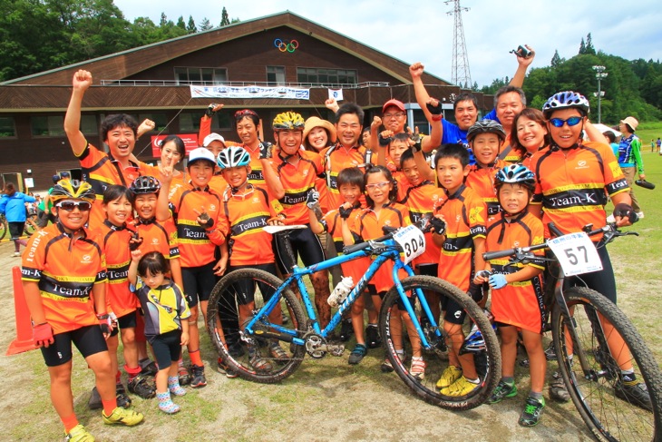 元気いっぱいのTeam Kの皆さん 入賞者もたくさん出して大喜び
