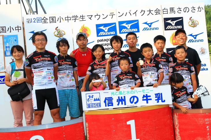 ポンシャス飯田MTBの皆さん