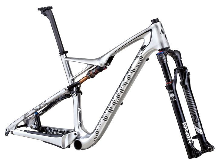 スペシャライズド S-WORKS EPIC CARBON WC 29 FRAMESET(Gloss Liquid Silver/Black)