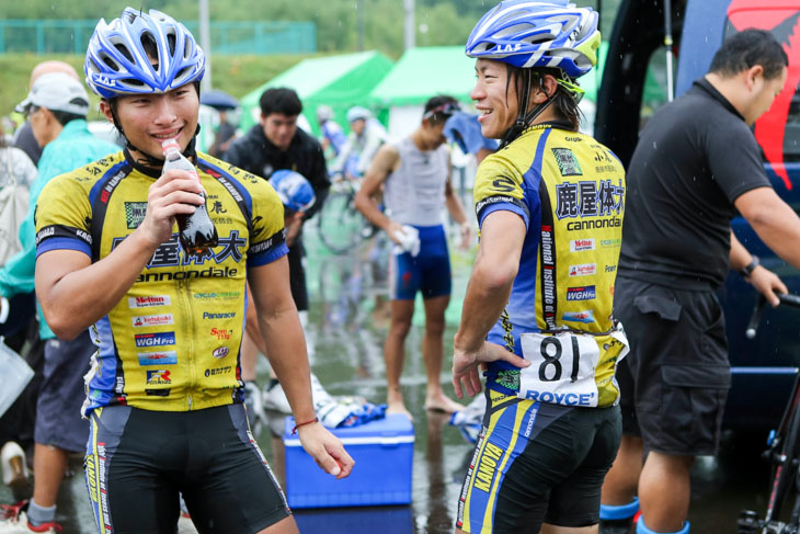 山本元喜と黒枝士揮(鹿屋体育大)の2人で北海道3勝を挙げた