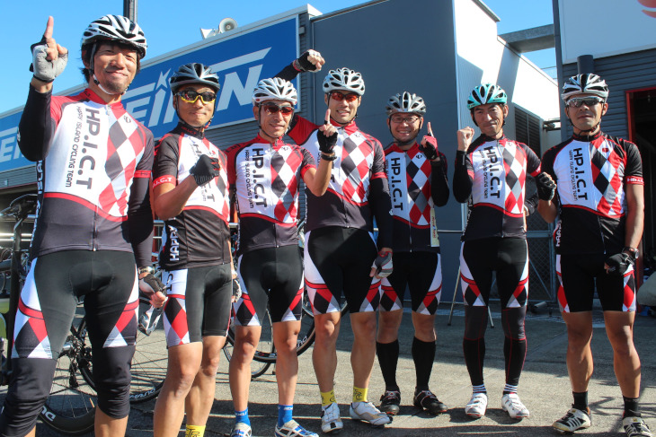 H.P.I.C.T(Happy Island Cycling Team)の皆さん