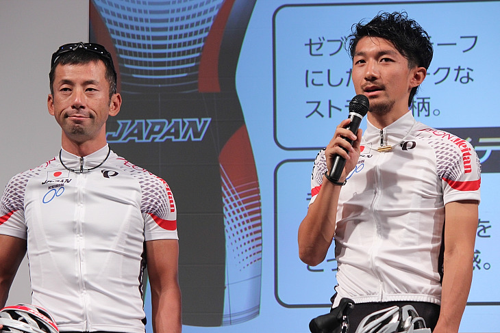 ロード界からは福島晋一(チームNIPPO・デローザ)と伊丹健治(ブリヂストン・アンカー)が登場