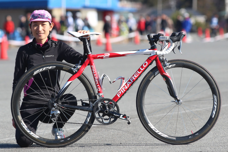 山越聡子さん ピナレロ FP2