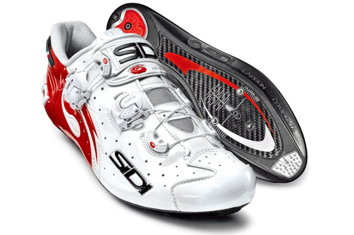 シディ WIRE Carbon Composite Vernice(White/Red)