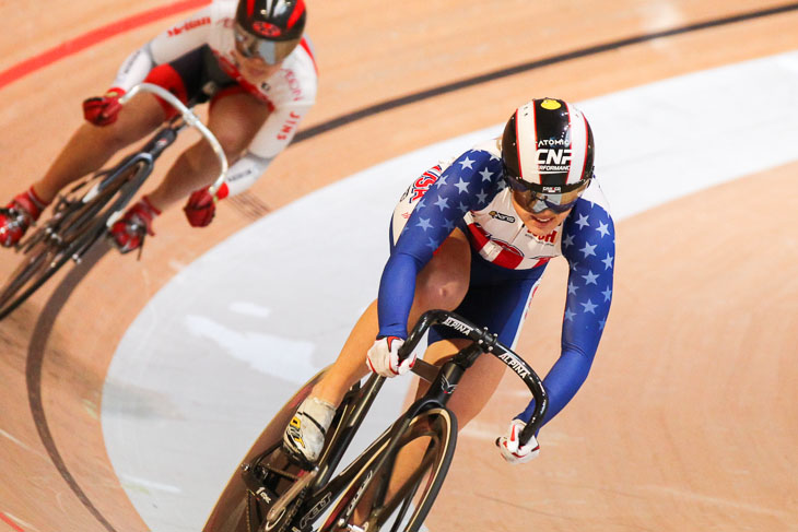 女子エリートスプリント、ミッシー・エリクソン(アメリカ)が優勝