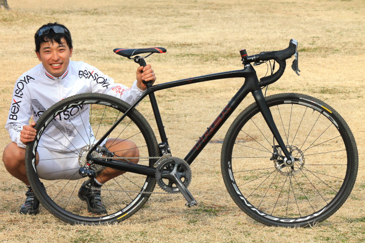 岡豊洋さん(BeX Cycling Team)トレックBoone 9 Disc