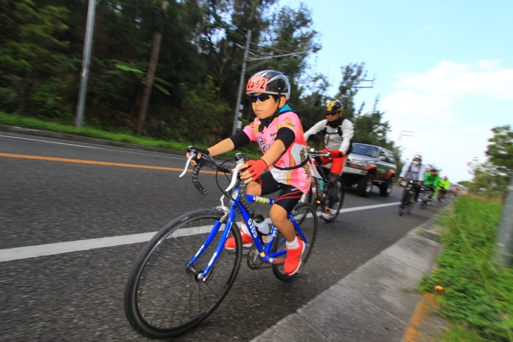 子供も100kmを目指して走る!