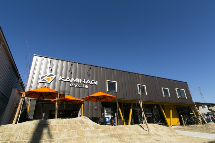 カミハギサイクル緑店 外観