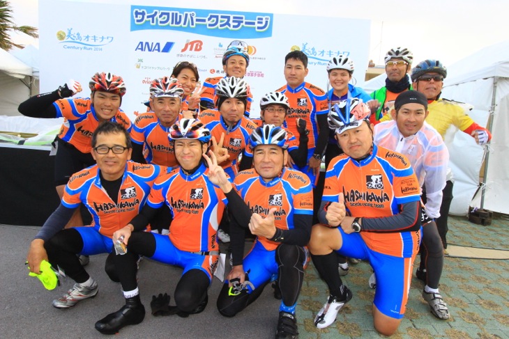 那覇のサイクルショップ ハシカワサイクルのみなさん
