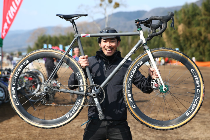 窪田博英さん(八ヶ岳CYCLOCROSS CLUB) REW10 WORKS CX