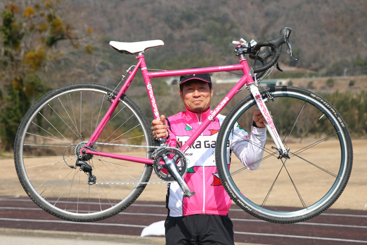福田透さん(ナカガワAS.K Sデザイン) NAKAGAWA CYCLOCROSS