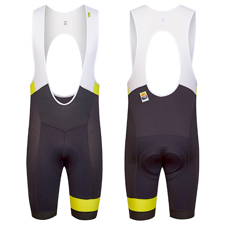Rapha Lightweight Bib Shorts(ブラック/シャルトリューズ)