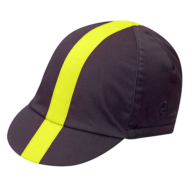 Rapha Cap(ブラック/シャルトリューズ)
