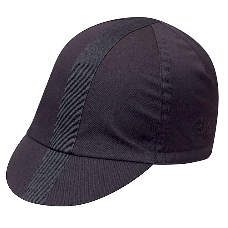 Rapha Cap(ブラック/ブラック・ストライプ)