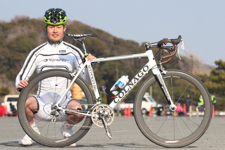 松田航介さん(Synerzy)コルナゴ STRADA SL