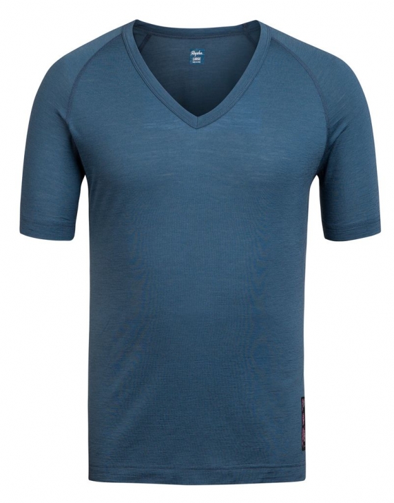 Rapha V-Neck Base Layer(ブルー)