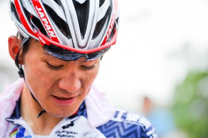 アジアンリーダーと総合9位を守った内間康平(日本ナショナルチーム)