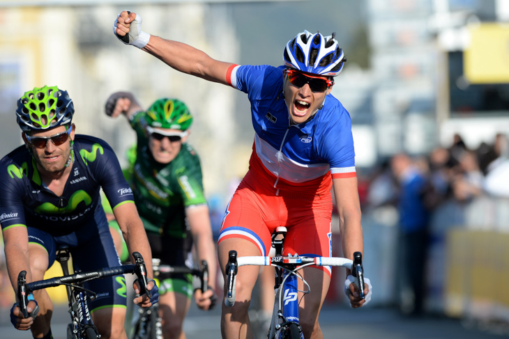 フランスチャンピオンのアルテュール・ヴィショ(フランス、FDJ.fr)が勝利