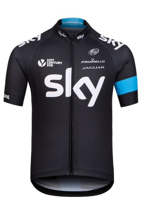Rapha Team Sky Personalised Replica Jersey 2014(ブラック)