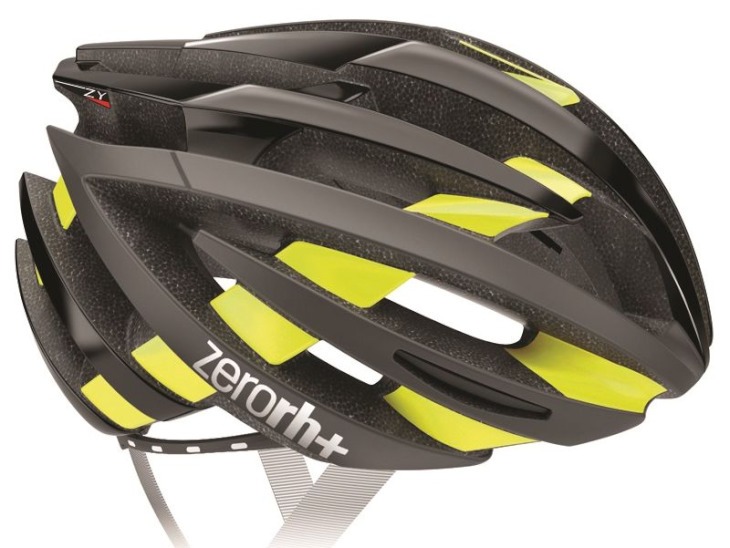 ZEROrh+ ZY BIKE HELMET(マットブラック/イエローフルオ)