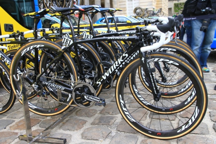 マヌエーレ・ボアーロ(イタリア、ティンコフ・サクソ)のスペシャライズド S-Works Roubaix SL4