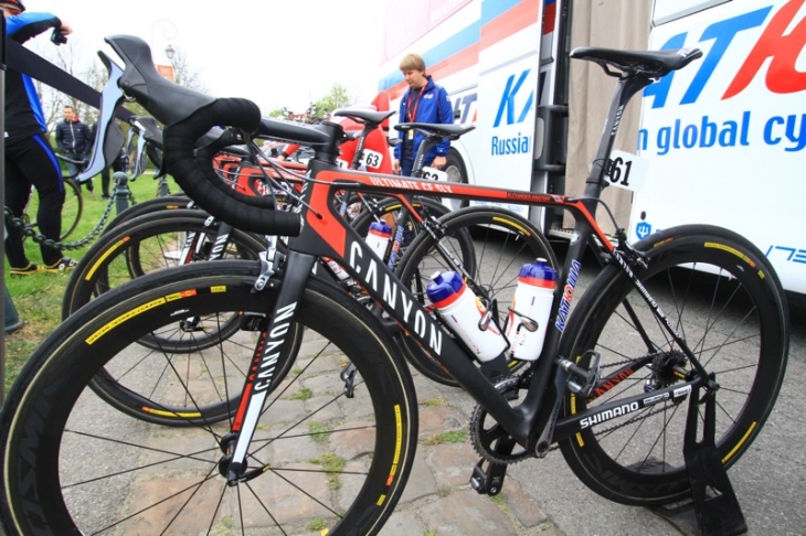 アレクサンダー・クリストフ(ノルウェー、カチューシャ)のキャニオン ULTIMATE CF SLX