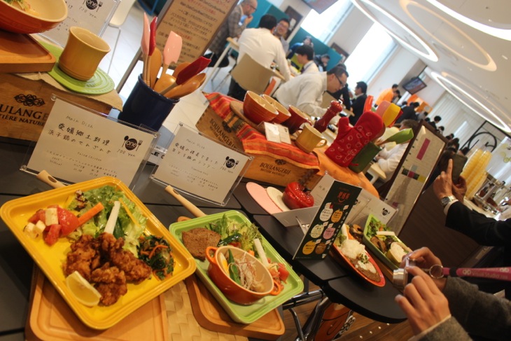 マイクロソフトの社員食堂はこの日、愛媛県フェアとなった