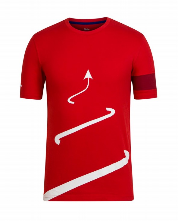 Rapha Team Sky Mount Diablo T-Shirt(前面)