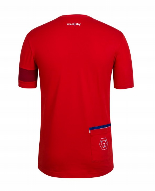 Rapha Team Sky Mount Diablo T-Shirt(背面)