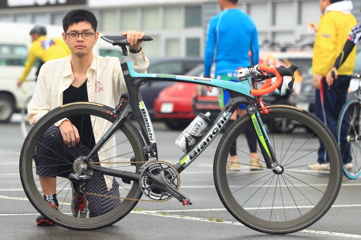 荒井渉さん ビアンキ D2 Crono Carbon