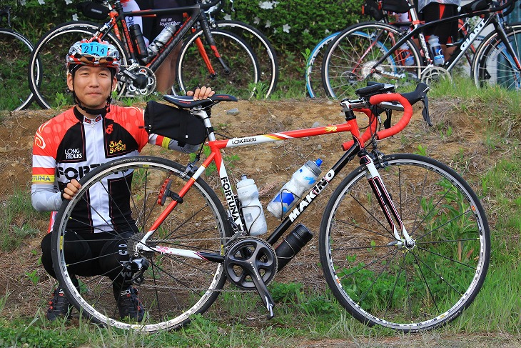 山田 祐詩さん(メイドさん学科自転車部) のマキノ