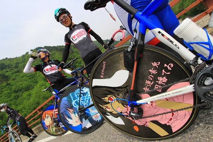 痛車自慢も繰り広げられる(写真は他の大会)