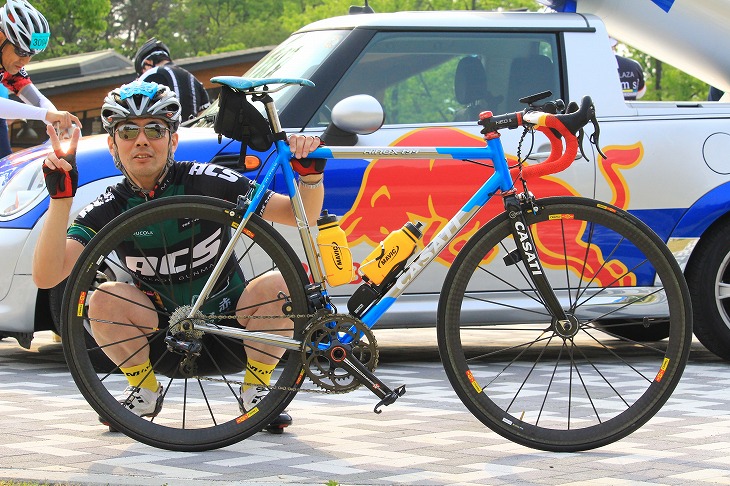 田島 直哉さん(アカギサイクルステーション)のカザーティ Hinox t99