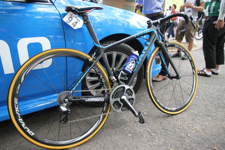 野中竜馬(シマノレーシング)のジャイアント TCR ADVANCED SL