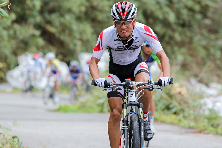 一般男子MTB優勝の斉藤亮(ブリヂストンアンカー)54分42秒!
