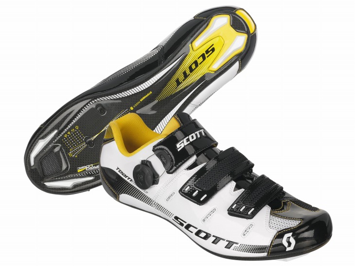 スコット ROAD TEAM ISSUE SHOE(white/black gloss)