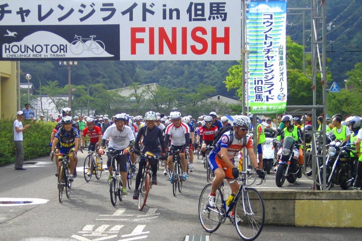 海も山も温泉もすべてがそろったロングライド コウノトリチャレンジライドin 但馬