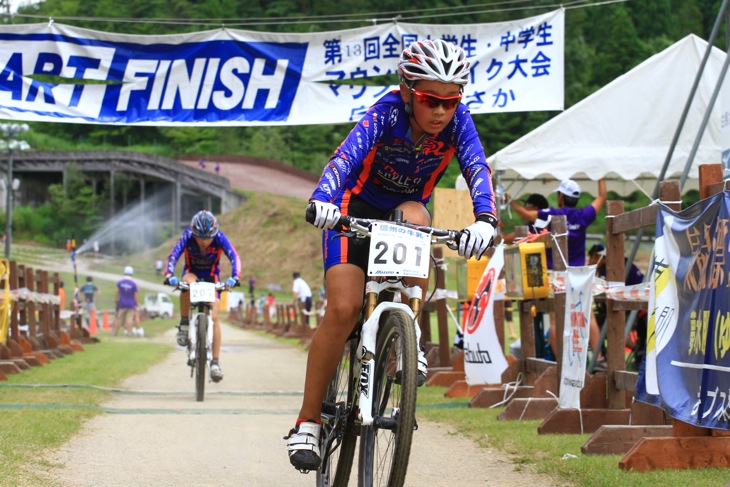 小学5年男子は宮嵜 孝志(Westberg Proride/長野県 木島平村立木島平小学校)が優勝