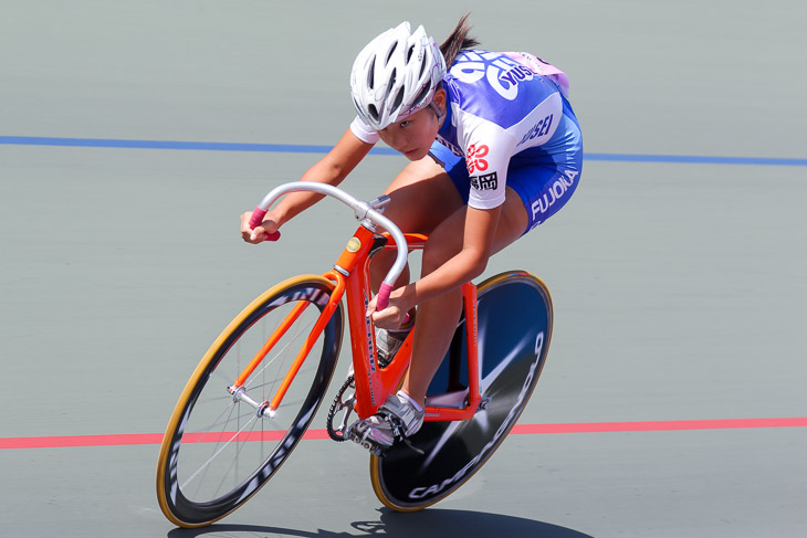 女子500mタイムトライアル 1位 平井杏奈(祐誠)