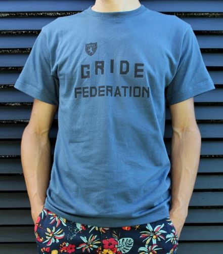 GRIDE ST-08 G-F Tシャツ(インディゴブルー)