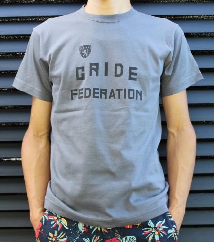 GRIDE ST-09 G-F Tシャツ(ダークグレー)