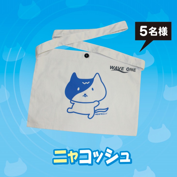 ニャコッシュ(抽選で5名様に当たる)