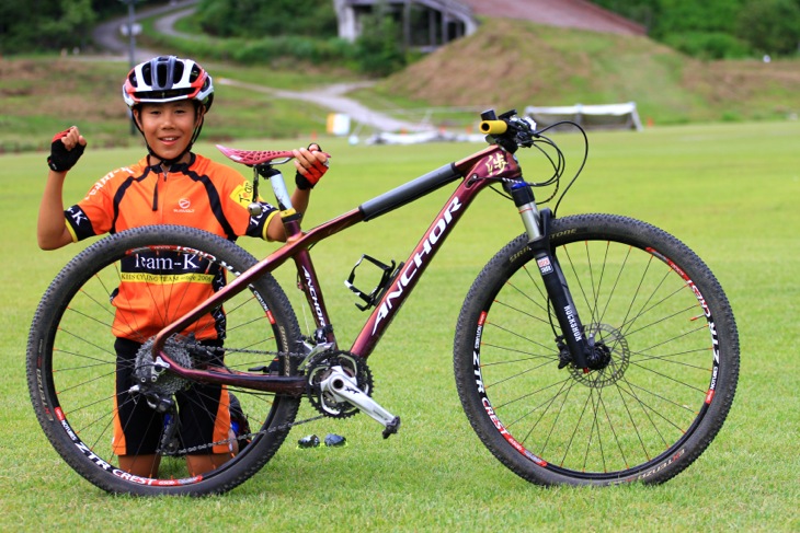 小学6年生男子 優勝 中島 渉くん(チームK)のアンカーXR9