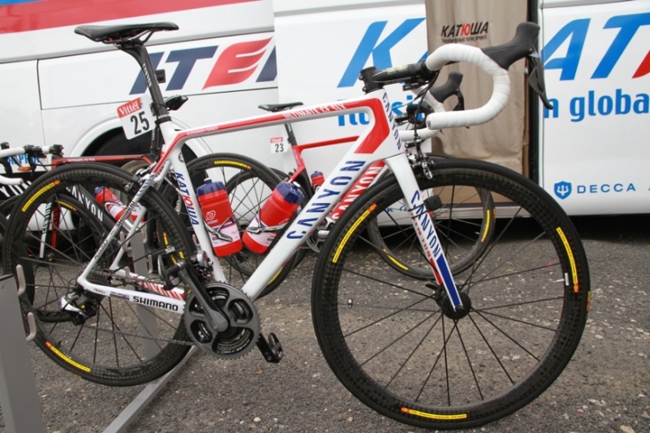 アレクサンダー・クリストフ(ノルウェー、カチューシャ)のキャニオン ULTIMATE CF SLX